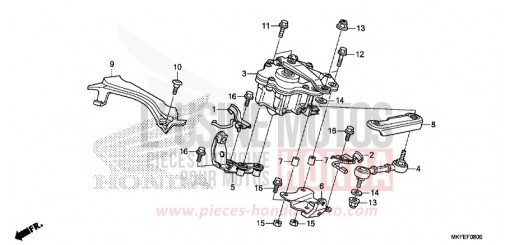 STEERING DAMPER CBR1000S1K de 2019